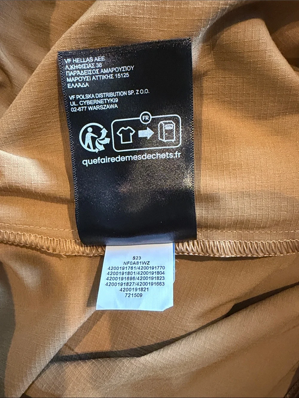 The North Face Men’s Class V Ripstop Shorts in Utility Brown